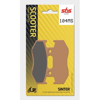 SBS - Plăcuțe frână 104MS MaxiSinter