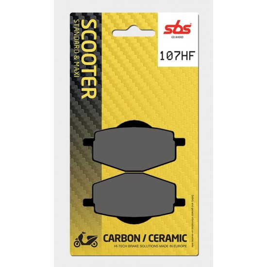 SBS - Plăcuțe frână 107HF Ceramic