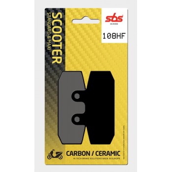 SBS - Plăcuțe frână 108HF = 588HF Ceramic