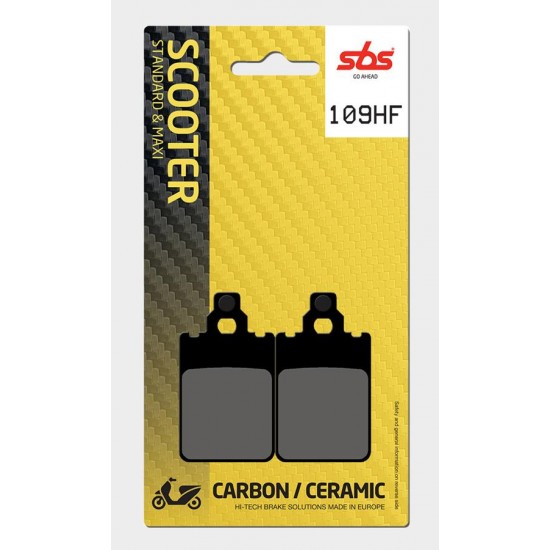 SBS - Plăcuțe frână 109HF = 607HF Ceramic SBS - Plăcuțe frână 109HF = 607HF Ceramic