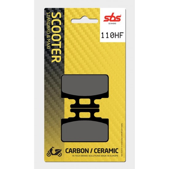 SBS - Plăcuțe frână 110HF = 618HF Ceramic SBS - Plăcuțe frână 110HF = 618HF Ceramic