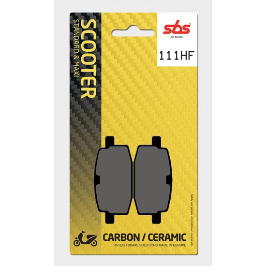 SBS - Plăcuțe frână 111HF = 619HF Ceramic SBS - Plăcuțe frână 111HF = 619HF Ceramic