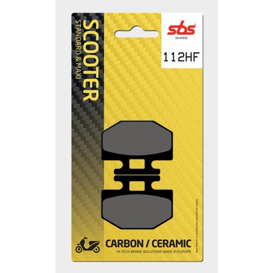 SBS - Plăcuțe frână 112HF Ceramic