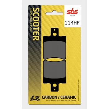 SBS - Plăcuțe frână 114HF = 667HF Ceramic