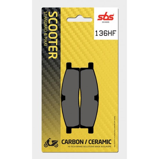 SBS - Plăcuțe frână 136HF Ceramic
