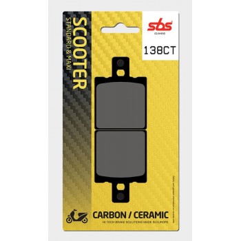 SBS - Plăcuțe frână 138CT Maxi Carbon