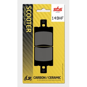 SBS - Plăcuțe frână 149HF = 744HF Ceramic