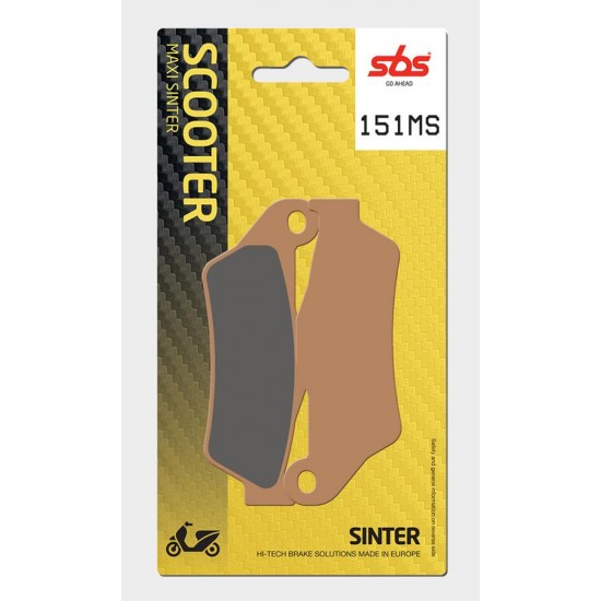 SBS - Plăcuțe frână 151MS Maxi Sinter