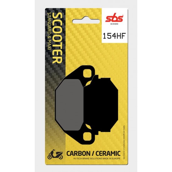 SBS - Plăcuțe frână 154HF = 749HF Ceramic SBS - Plăcuțe frână 154HF = 749HF Ceramic
