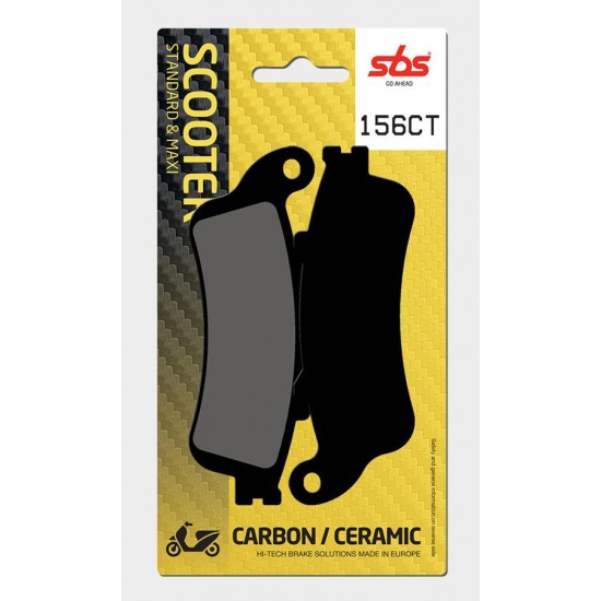 SBS - Plăcuțe frână 156CT Maxi Carbon SBS - Plăcuțe frână 156CT Maxi Carbon