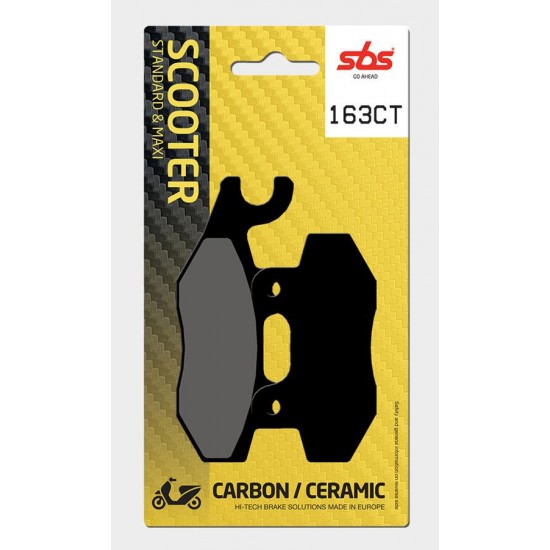SBS - Plăcuțe frână 163CT Maxi Carbon SBS - Plăcuțe frână 163CT Maxi Carbon
