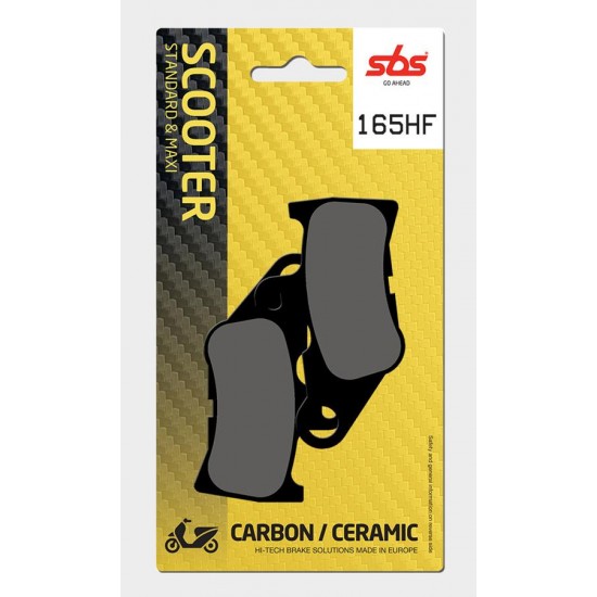 SBS - Plăcuțe frână 165HF = 764HF Ceramic SBS - Plăcuțe frână 165HF = 764HF Ceramic