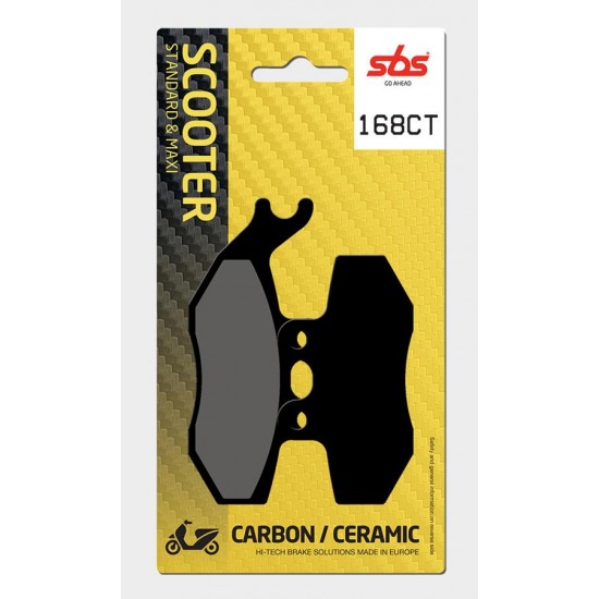 SBS - Plăcuțe frână 168CT Maxi Carbon SBS - Plăcuțe frână 168CT Maxi Carbon