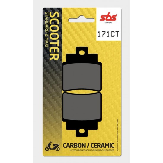 SBS - Plăcuțe frână 171CT Maxi Carbon