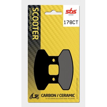 SBS - Plăcuțe frână 178CT Maxi Carbon