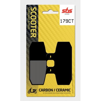 SBS - Plăcuțe frână 179CT Maxi Carbon
