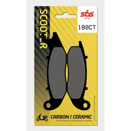SBS - Plăcuțe frână 180CT Maxi Carbon SBS - Plăcuțe frână 180CT Maxi Carbon