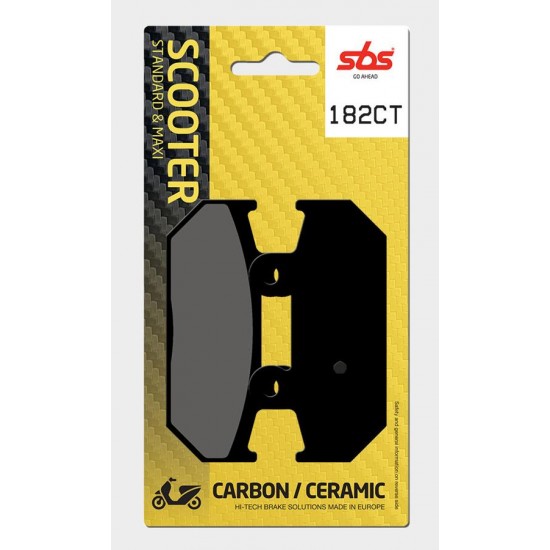 SBS - Plăcuțe frână 182CT Maxi Carbon SBS - Plăcuțe frână 182CT Maxi Carbon