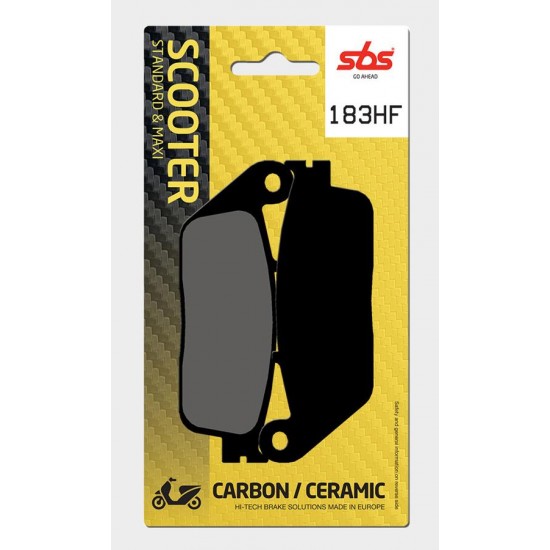 SBS - Plăcuțe frână 183HF Ceramic