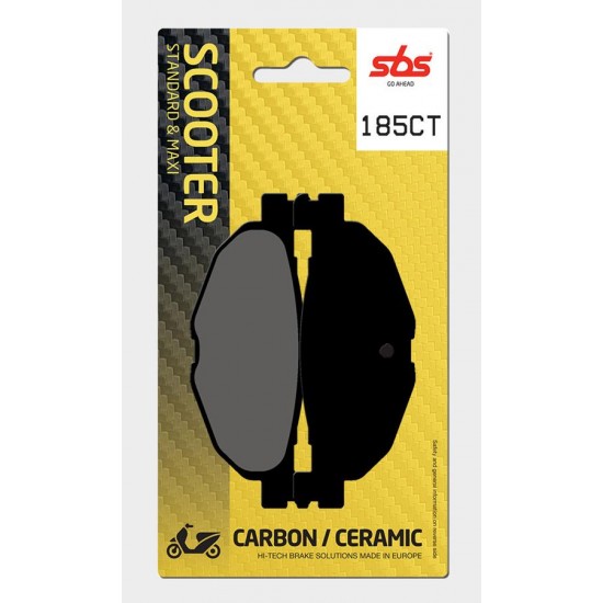 SBS - Plăcuțe frână 185CT Maxi Carbon