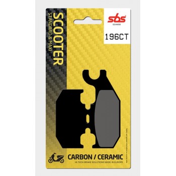 SBS - Plăcuțe frână 196CT Maxi Carbon