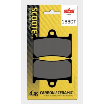 SBS - Plăcuțe frână 198CT Maxi Carbon