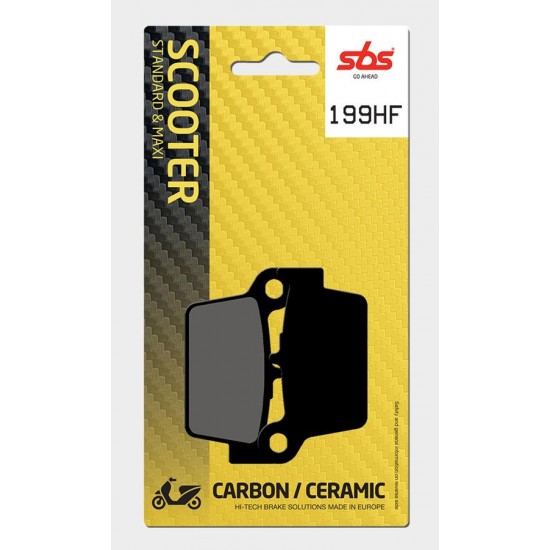 SBS - Plăcuțe frână 199HF Ceramic