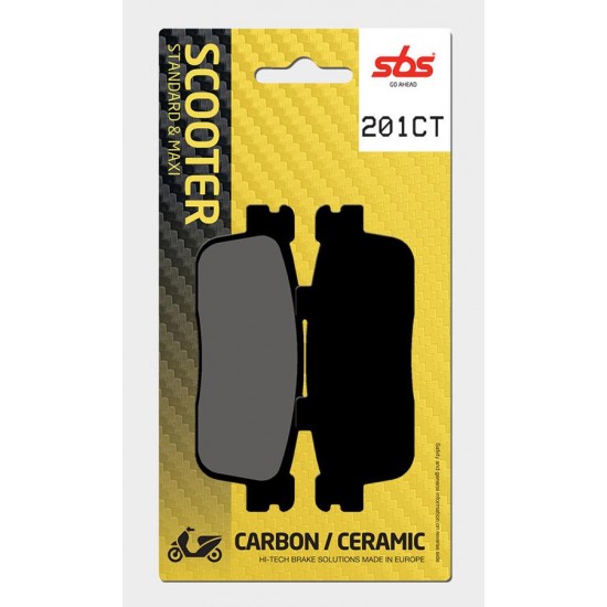 SBS - Plăcuțe frână 201CT Maxi Carbon