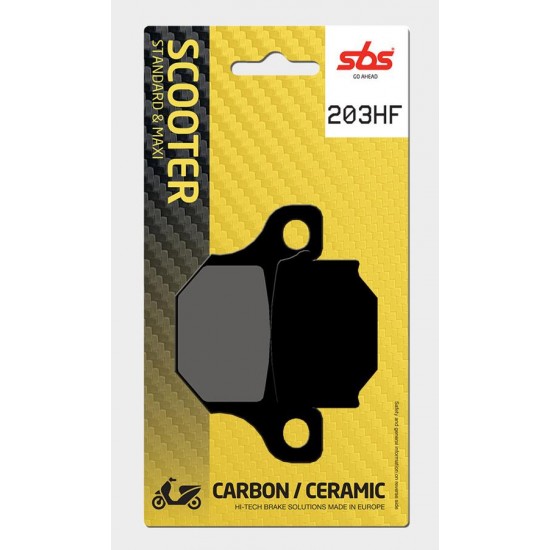 SBS - Plăcuțe frână 203HF Ceramic SBS - Plăcuțe frână 203HF Ceramic