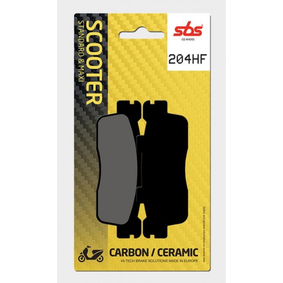 SBS - Plăcuțe frână 204HF Ceramic