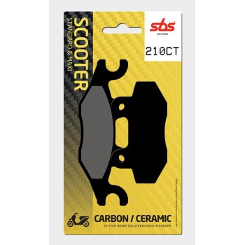 SBS - Plăcuțe frână 210CT Maxi Carbon