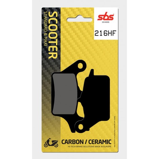 SBS - Plăcuțe frână 216HF Ceramic