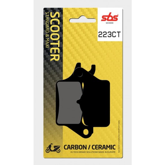 SBS - Plăcuțe frână 223CT Maxi Carbon SBS - Plăcuțe frână 223CT Maxi Carbon
