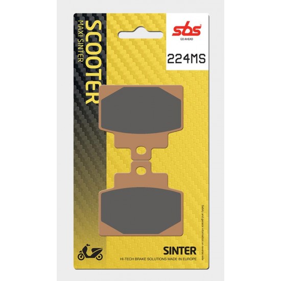 SBS - Plăcuțe frână 224MS Maxi Sinter SBS - Plăcuțe frână 224MS Maxi Sinter