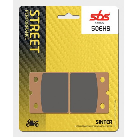 SBS - Plăcuțe frână 506HS STREETexcel SBS - Plăcuțe frână 506HS STREETexcel