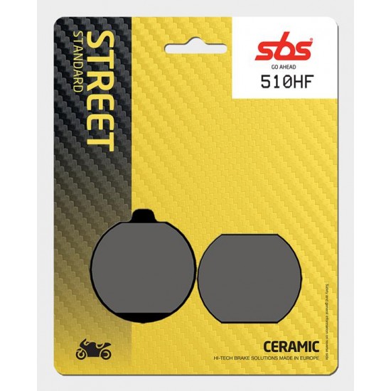 SBS - Plăcuțe frână 510HF Ceramic SBS - Plăcuțe frână 510HF Ceramic