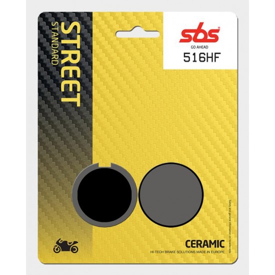 SBS - Plăcuțe frână 516HF Ceramic SBS - Plăcuțe frână 516HF Ceramic