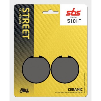 SBS - Plăcuțe frână 518HF Ceramic