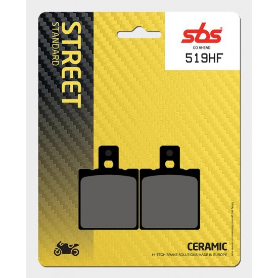 SBS - Plăcuțe frână 519HF = 138HF Ceramic SBS - Plăcuțe frână 519HF = 138HF Ceramic