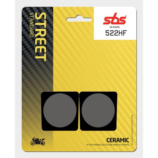 SBS - Plăcuțe frână 522HF Ceramic