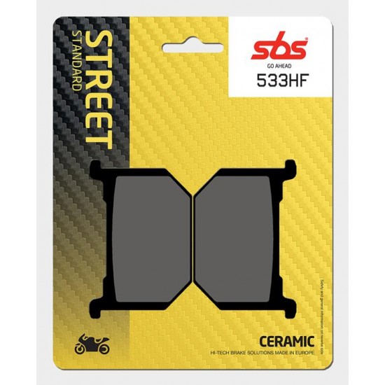 SBS - Plăcuțe frână 533HF Ceramic SBS - Plăcuțe frână 533HF Ceramic