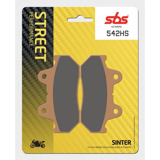 SBS - Plăcuțe frână 542HS STREETexcel SBS - Plăcuțe frână 542HS STREETexcel