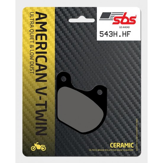 SBS - Plăcuțe frână 543H.HF Ceramic SBS - Plăcuțe frână 543H.HF Ceramic