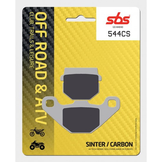 SBS - Plăcuțe frână 544CS Carbon Silver SBS - Plăcuțe frână 544CS Carbon Silver