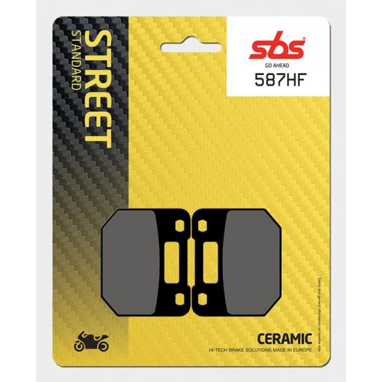 SBS - Plăcuțe frână 587HF Ceramic