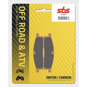 SBS - Plăcuțe frână 589SI Offroad Sinter