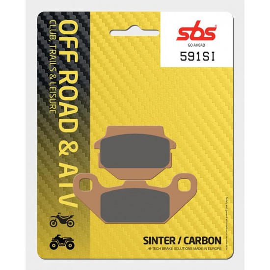 SBS - Plăcuțe frână 591SI Offroad Sinter