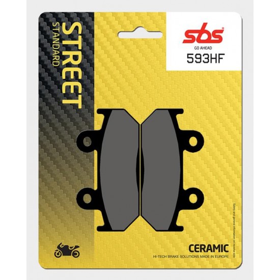 SBS - Plăcuțe frână 593HF Ceramic
