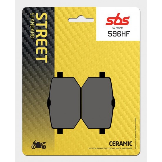 SBS - Plăcuțe frână 596HF Ceramic
