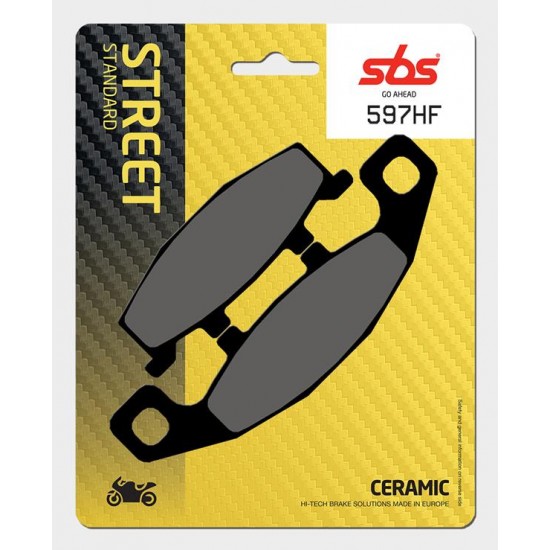 SBS - Plăcuțe frână 597HF Ceramic SBS - Plăcuțe frână 597HF Ceramic